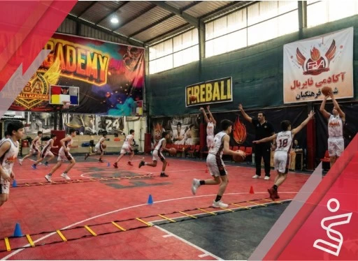 منتخب بسکتبال خالی-آکادمی فایربال شعبه فرهنگیان