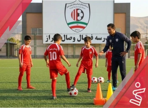 آموزشی فوتبال رده سنی 92 ب ( زیر 13 سال ) | تابستان-باشگاه و مدرسه فوتبال وصال شیراز