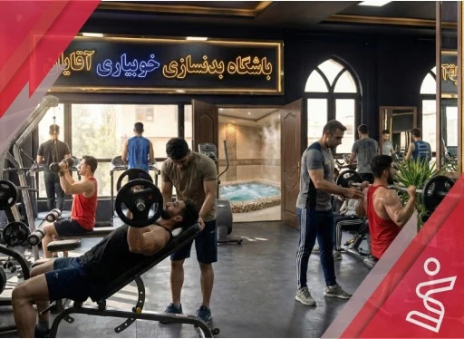 بدنسازی آقایان 16 جلسه با جکوزی-باشگاه بدنسازی خوبیاری (آقایان)