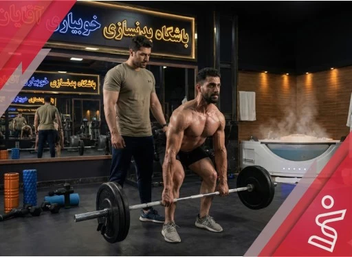 بدنسازی خصوصی آقایان 24 جلسه با جکوزی-باشگاه بدنسازی خوبیاری (آقایان)