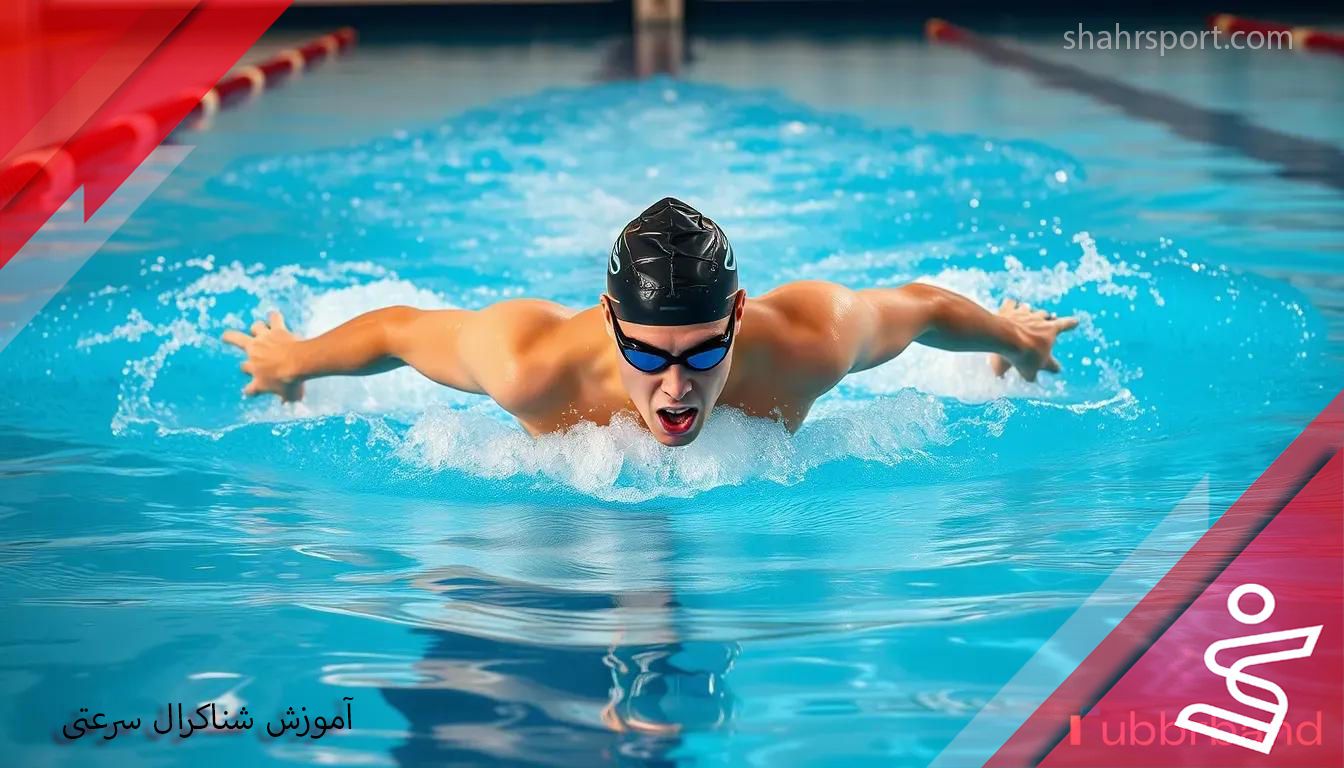 آموزش شنا کرال سرعتی