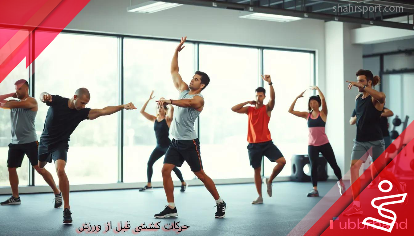 حرکت کششی قبل از تمرین