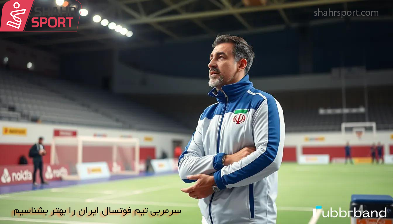 سرمربی تیم ملی فوتسال ایران وحید شمسایی